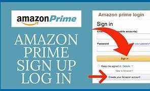 Image result for Amazon Prime Sign Up Screen