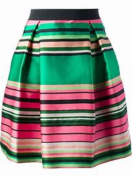 Image result for stripe pencil skirt