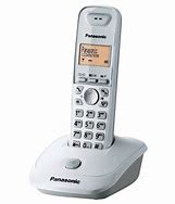 Image result for White Panasonic Phone