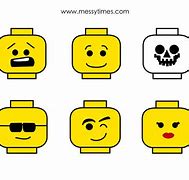Image result for LEGO Face Template