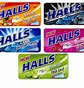 Image result for Halls Cough Drops All Flavors