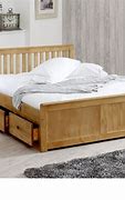 Image result for Wood Bed Frames with Storage Drawers