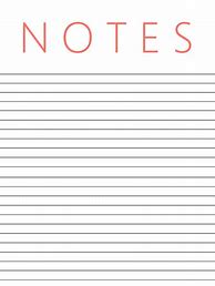 Image result for Note Paper Template