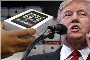 Image result for Trump Apple iPhones