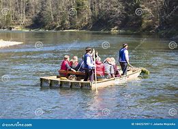 Image result for Wooden River Raft