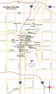 Image result for Map Las Vegas Strip Area