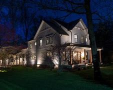 Image result for House Lit Up at Night