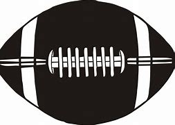 Image result for Football Clip Art Black and White
