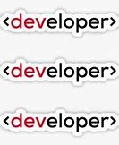 Image result for Developer Stickers