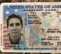 Image result for Passport Card vs Real ID