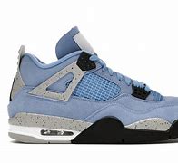 Image result for Jordan 4 Blue and White