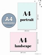 Image result for Paper Size A4