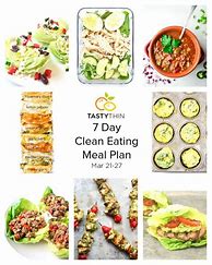 Image result for 7-Day Clean Eating Meal Plan