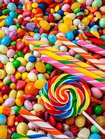 Image result for Multiplr Pieces of Bright Colored Candy
