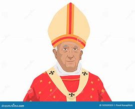 Image result for Pope Illustration