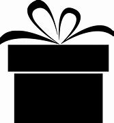 Image result for Gift Silhouette Png