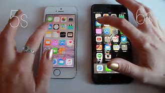 Image result for iPhone 5S V 6s