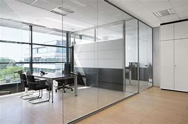 Image result for Home Office Glass Partition