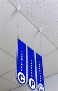 Image result for Hanging Signs From Drop Ceiling