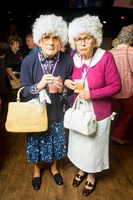 Image result for Old Lady Dress Up Adults