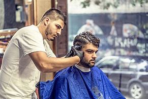 Image result for Barber Cutting Hair