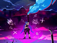 Image result for Jinx Arcane Meets Sonic