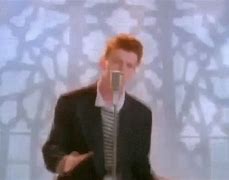 Image result for Rick Roll Troll GIF