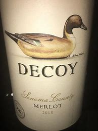 Image result for Duckhorn Merlot Decoy Sonoma County