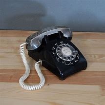 Image result for Silver Rotary Phone