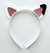 Image result for White Cat Ears Headband