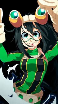 Image result for Bnha Froppy Wallpaper