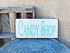 Image result for Candy Store Sign
