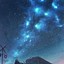 Image result for Starry Sky Aesthetic Wallpaper for PC