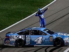 Image result for NASCAR Kevin Harvick 25th Win Budweiser Pics