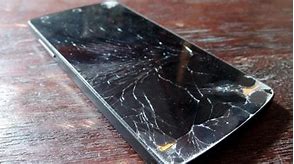 Image result for Battery Expanded with Cracked Screen in Phone
