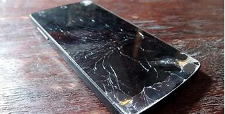 Image result for Broken LCD Screen iPhone 6