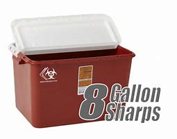 Image result for 8 Gallon Sharps Container