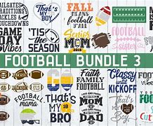 Image result for Football SVG Budle