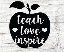 Image result for Teacher with Apple Image SVG Black and White