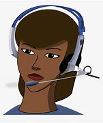 Image result for Call Center Headset Cartoon