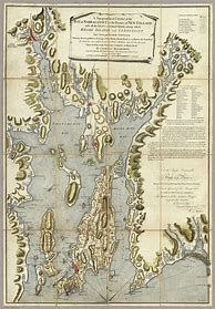 Image result for Map of Narragansett Bay Rhode Island