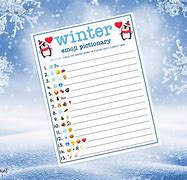 Image result for Winter Emoji Pictionary