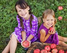Image result for The Girl Is Eating a Apple
