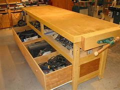 Image result for Build Workbench with Drawers