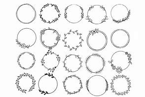 Image result for Circle Monogram Frame