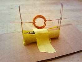 Image result for How to Make a Simple Motor with a Battery