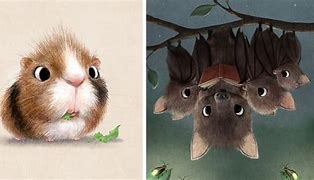 Image result for Funny Animal Illustrations