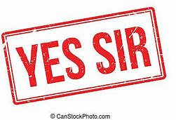 Image result for Yes'sir Clip Art
