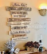 Image result for rustic kitchens rules signs