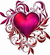 Image result for Old School Heart Tattoo Designs